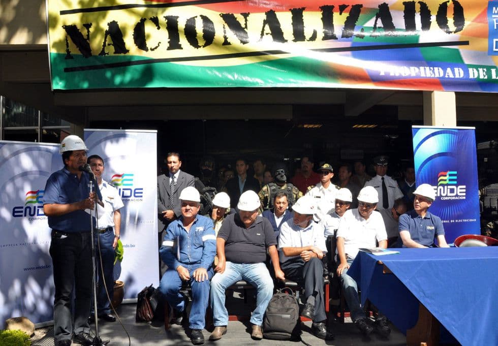 No es Evo, son los bienes naturales