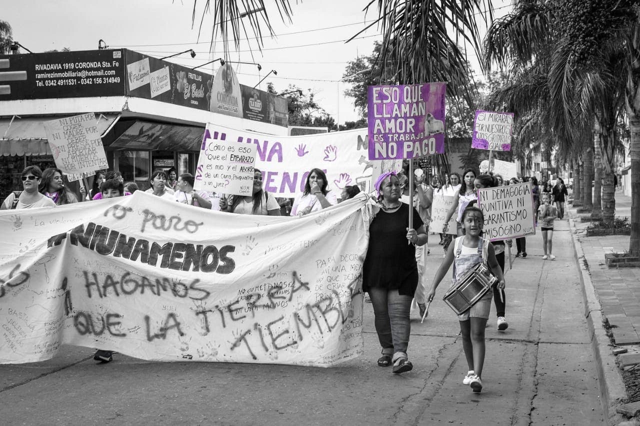 Santa Fe: en Coronda las mujeres también se paran