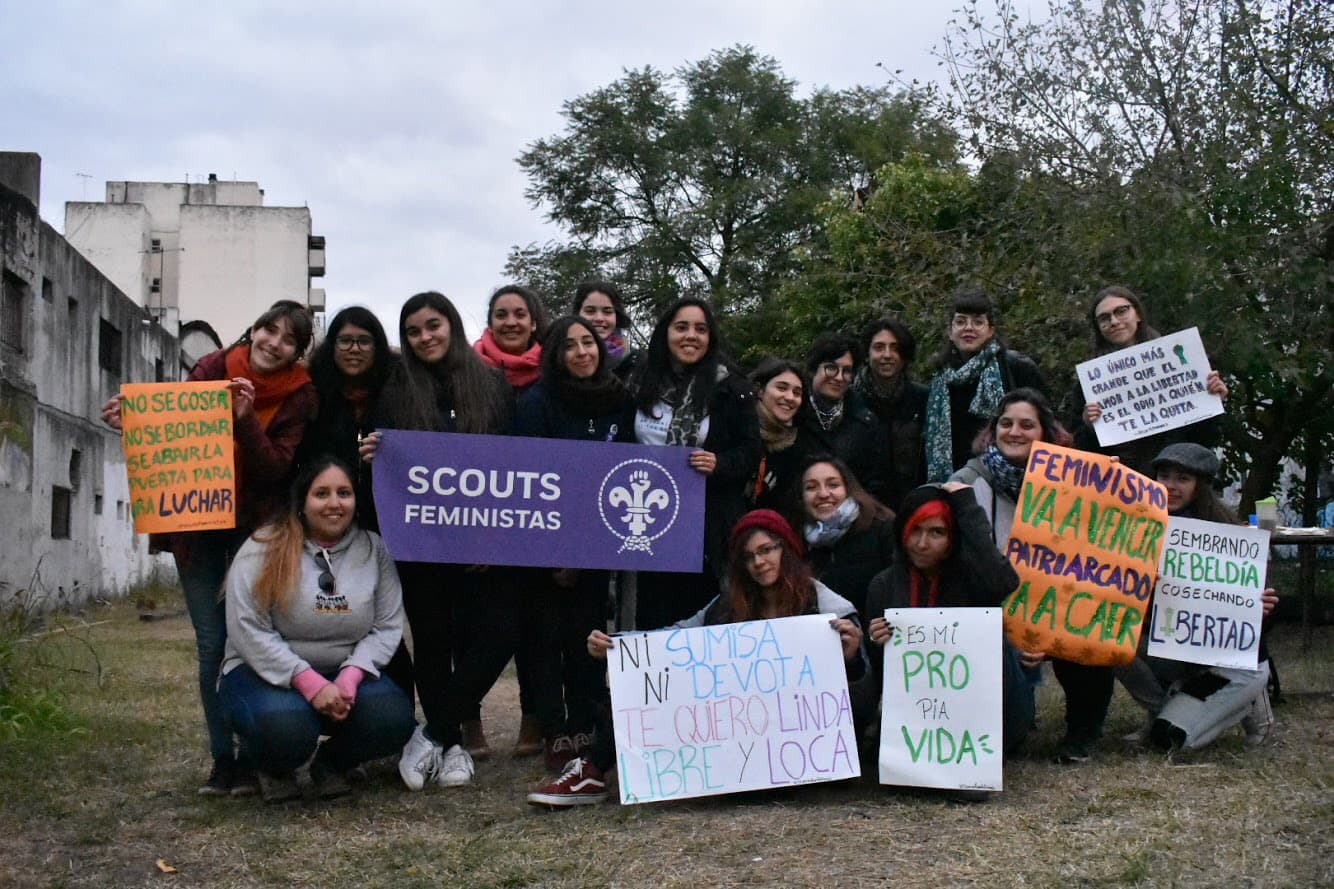 Siempre listas para salir a luchar