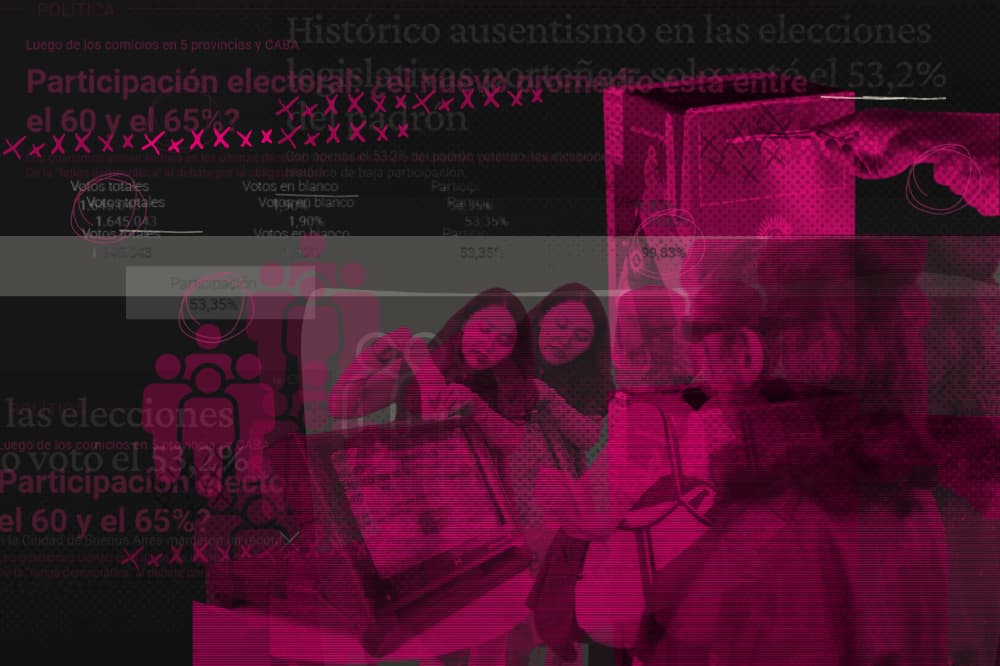 ¿Polarizados o paralizados?: la baja participación electoral en Argentina