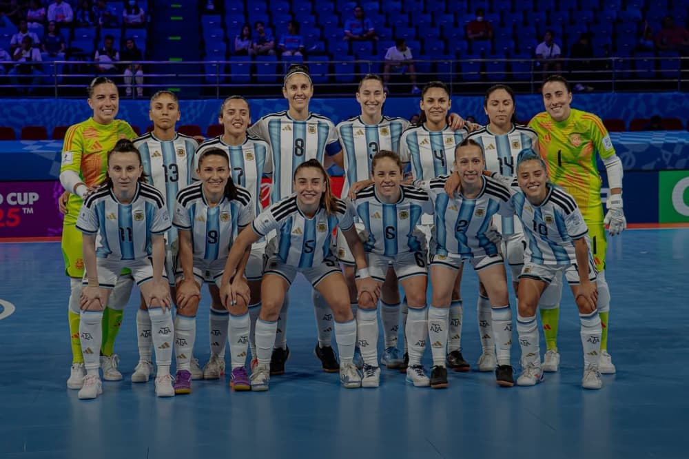 Argentina debutó con goleada en el primer Mundial de Futsal Femenino de la historia