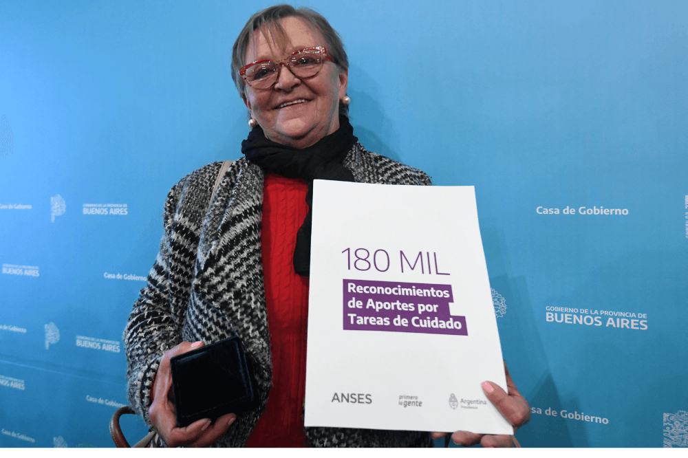 El Programa de Reconocimiento de Aportes por Tareas de Cuidado cumplió un año