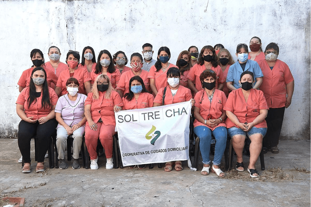 Soltrecha, la primera cooperativa de cuidadoras de Argentina