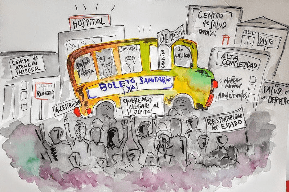 Un proyecto de ley para crear un boleto sanitario gratuito