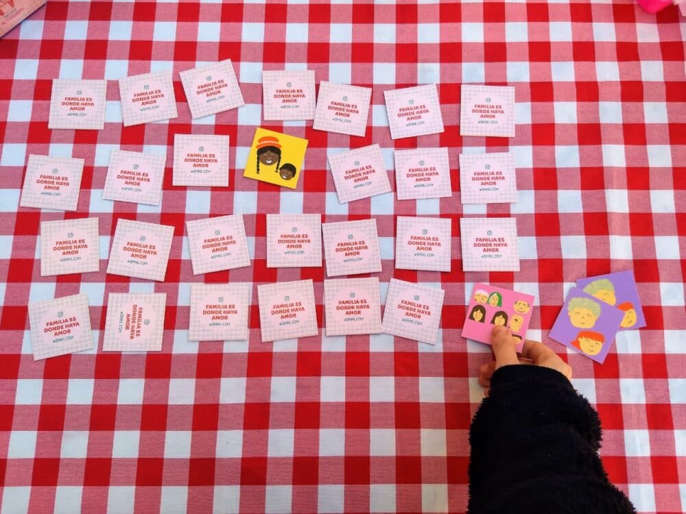 Un juego para reflexionar sobre las familias