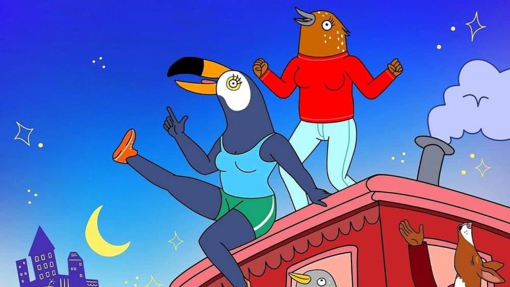 Tuca and Bertie: comedia y animación con lápiz feminista
