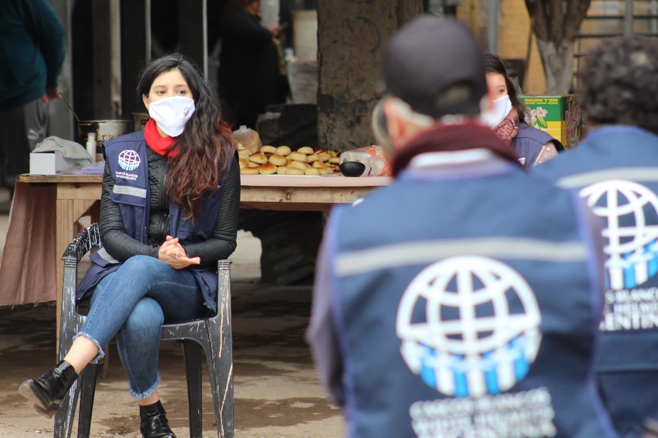 Marina Cardelli, la primera presidenta mujer de Cascos Blancos