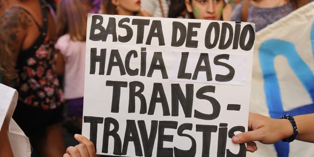 8M: las travas y las trans paramos