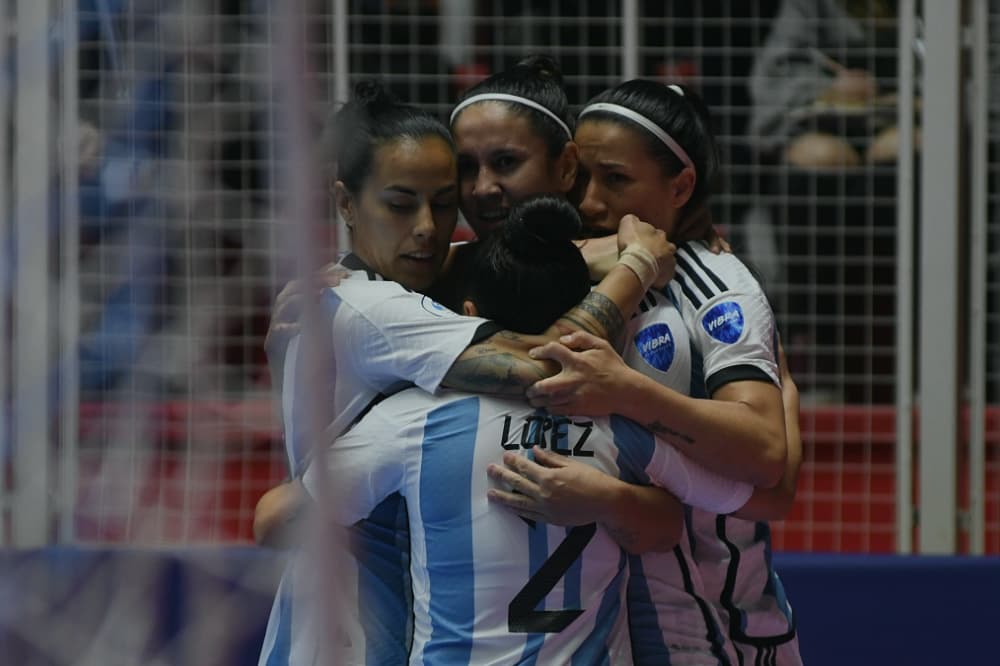 Argentina está en las semifinales de la Copa América Futsal Femenina