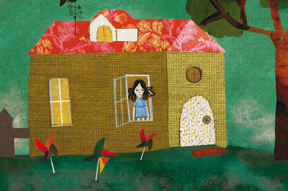 La niña deshilachada