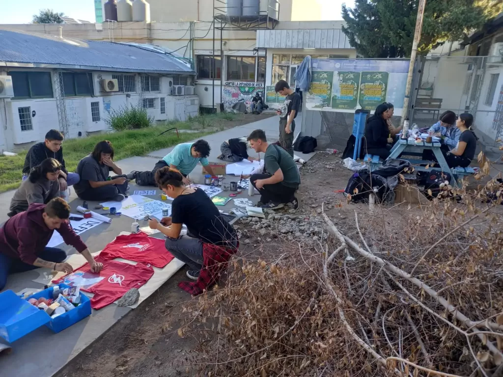 Estudiantes de la Universidad Nacional del Comahue